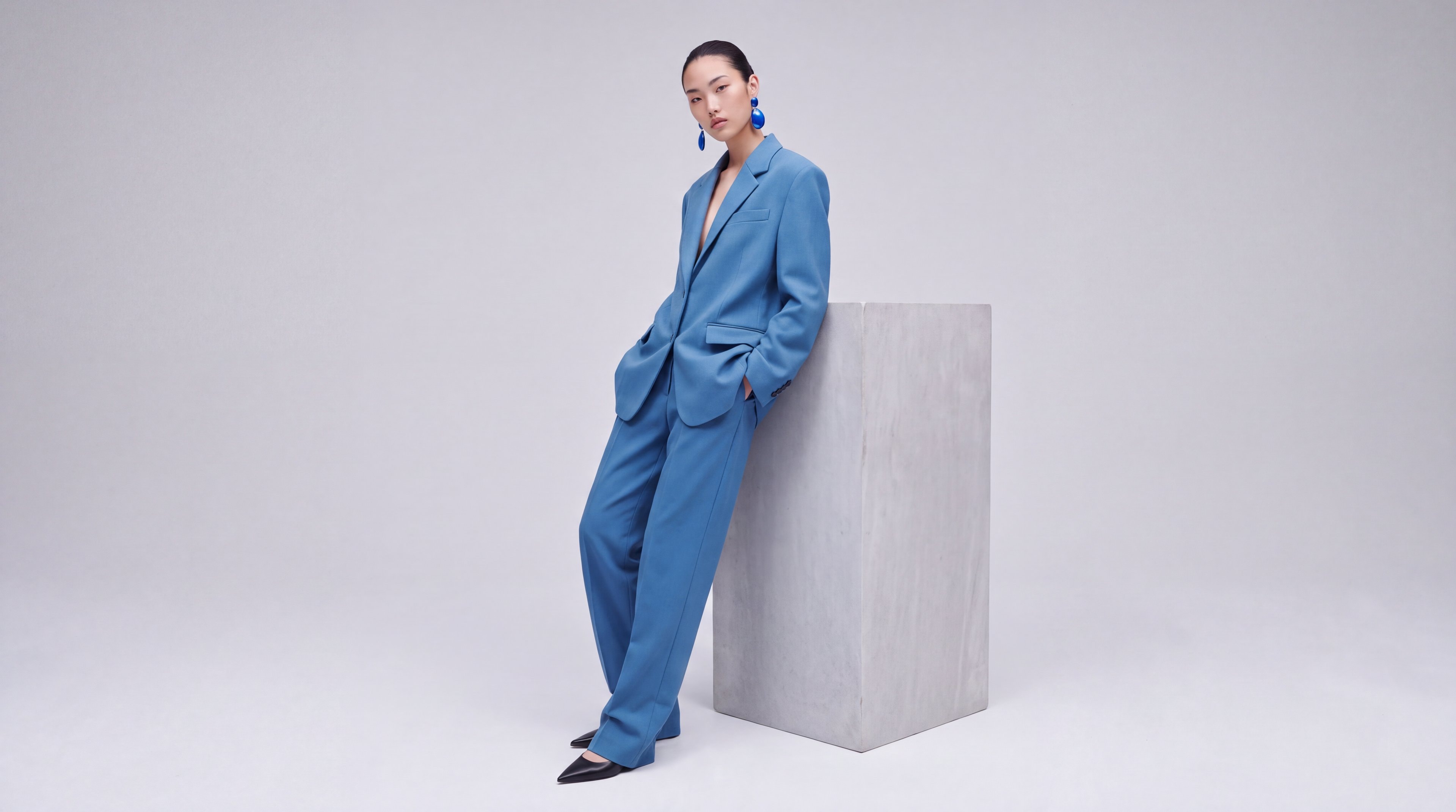 AI-generated on-model fashion shot from the product input