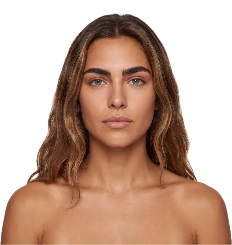 Amira, exclusive AI model for campaign · natural